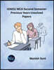 IGNOU MCA Second Semester Previous Years Unsolved Papers