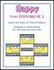 Happy: Arranged for Solo Harp & Harp Duet