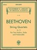 String Quartets, Op. 18: Schirmer Library of Classics Volume 1808