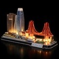 [Miplex] DIY 3D 입체 조립 모델 키트(LED조명) : 샌프란시스코 스카이라인