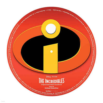 디즈니 애니메이션 '인크레더블' 애니메이션 음악 (The Incredibles OST by Michael Giacchino) [픽쳐 디스크 LP]