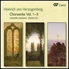 Ensemble Cantissimo 헤어초겐베르크: 합창곡 작품집 (Herzogenberg: Choral Works 1-3)