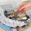 잎사귀 파우치 화장품 메이크업박스 복조리 주머니