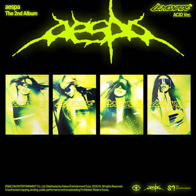 에스파 (aespa) - 2집 : LEMONADE [ACID Ver.][4종 중 1종 랜덤발송]