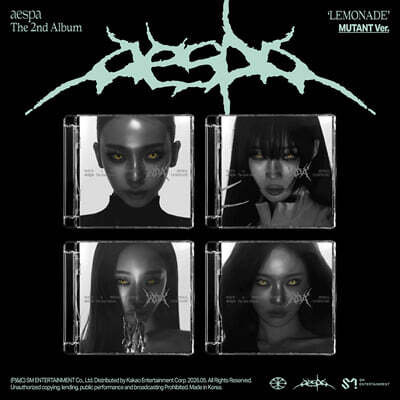 에스파 (aespa) - 2집 : LEMONADE [MUTANT Ver.][4종 중 1종 랜덤발송]