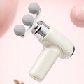 머레이 초경량 미니 마사지건 휴대용 무선 트리플헤드 초강력 진동 TRI-GUN