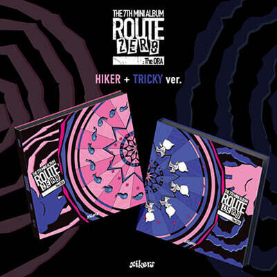 싸이커스 (xikers) - 7TH MINI ALBUM [ROUTE ZERO : The ORA][2종 중 1종 랜덤발송]