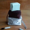 [김하찬] 소프트 스퀘어 파우치 - 3 COLORS x 3 SIZES
