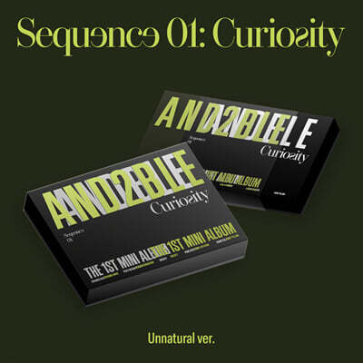 AND2BLE (앤더블) - 미니앨범 1집 [Sequence 01: Curiosity][Unnatural ver.]