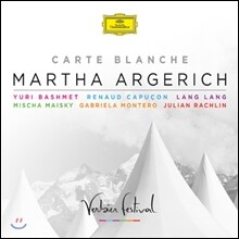 Martha Argerich 까르뜨 블랑슈 - 마르타 아르헤리치 베르비에 페스티벌 공연실황 앨범 (Carte Blanche)