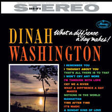 Dinah Washington (디나 워싱턴) - What A Diff'rence A Day Makes! [LP]