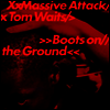 Massive Attack & Tom Waits - Boots On The Ground (12 Inch Random Colored Single LP)