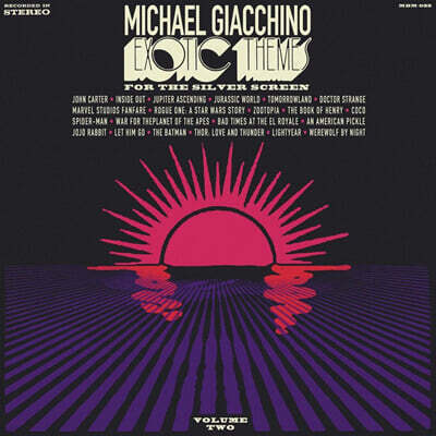 레트로 라운지 스타일로 편곡한 Michael Giacchino 영화음악 (Exotic Themes for the Silver Screen, Vol. 2) [컬러 2LP]