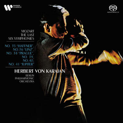 Herbert Karajan Von 모차르트: 후기 교향곡 (Mozart: Symphonies 35-36, 38-41) [SACD Hybrid]