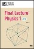 2016 Final Lecture Physics 1 (2015년)
