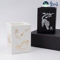 [예스24배송] 민화 자개 연필꽂이 다용도 펜꽂이 책상 필기구 정리함 펜슬홀더 고급 선물 사무 용품 탁상 인테리어