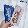 민화 안경집 고급 안경 케이스 선물 선글라스 안경통 보관 휴대용 외국인 선물 파우치 수납 미니백