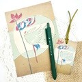 하늘과바람과별과시 필사엽서+볼펜+메세지카드책갈피