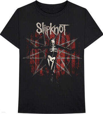 Slipknot (슬립낫) - The Gray Chapter Star T-shirt - Large Black