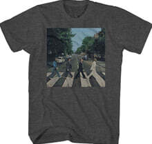 Beatles (비틀즈) - Abbey Road T-Shirt - Small Charcoal