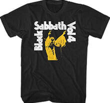 Black Sabbath (블랙 사바스) - Vol.4 Album Cover T-shirt - 2XL Black