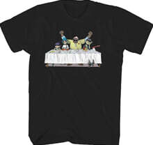 Gorillaz (고릴라즈) - Dinner Table T-Shirt - Large Black