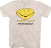 Talking Heads (토킹 헤즈) - Psycho Killer Smiley Face T-Shirt - Small Tan