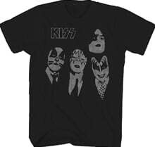 Kiss (키스) - Dressed to Kill Faces T-Shirt - XL Black