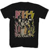 Kiss (키스) - US Tour '77 Gradient T-Shirt - Medium Black