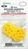 7인치 Vinyl용 어댑터 세트 (Bags Unlimited ARI4510 - 7 Inch 45 RPM Record Inserts - 10 Count - Yellow)