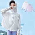 페이스커버 자외선차단 아이스 여아 후드집업 206146