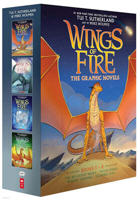 Wings of Fire #5-#8: A Graphic Novel Box Set