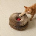고양이 아코디언 스크래쳐 매직볼 고양이 장난감 원형 스크레쳐 스크래처 스크레처 분리불안 스트레스해소