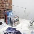 깔끔한 인테리어 투명 아크릴 앨범 DVD CD 정리함
