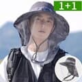 1+1 벌레차단 양봉모자 여름 벙거지 남성 해충 벌모자