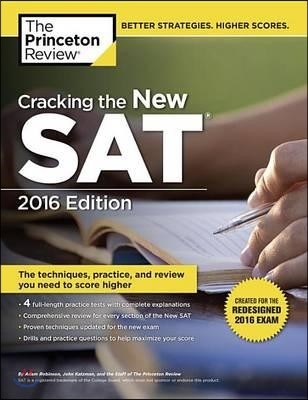 Cracking the New SAT 2016 Edition