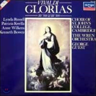 [중고] [LP] George Guest / Vivaldi : Glorias RV 588 &amp; 589 (selrd589)