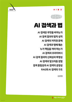 AI 검색과 법 (큰글자책)