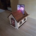 울림 하우스 스피커 증폭 & 거치대