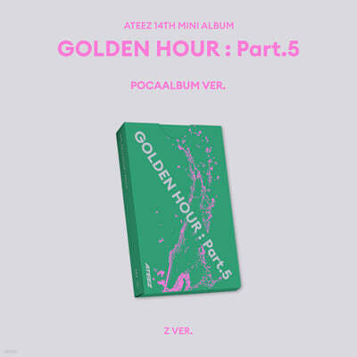 에이티즈 (ATEEZ) -  14TH MINI ALBUM [GOLDEN HOUR : Part.5][POCAALBUM][Z VER.]
