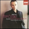 [중고] Simon Trpceski / Plays Rachmaninov (수입/724355794321)