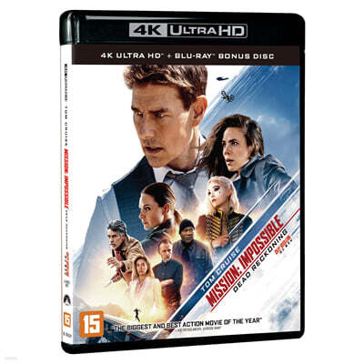 미션 임파서블: 데드 레코닝 PART ONE (2Disc, 4K UHD+BD Bonus, 일반판)  : 블루레이
