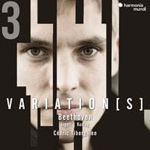 Cedric Tiberghien 베토벤: 변주곡 3집 (리게티, 쿠르탁) (Beethoven: Complete Variations For Piano, Vol. 3 (ligeti, Kurtag))