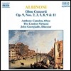 [중고] Anthony Camden, John Georgiadis / Albinoni : Oboe Concerti Op.9 (수입/8550739)