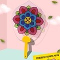 전통문양 썬캐쳐 부채