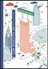 높이 솟은 마천루에 올라요