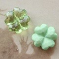 네잎클로버 키캡파츠 50개 데코덴 폰꾸 탑꾸 DIY 재료 만들기 미니어처 행운 아크릴 부자재