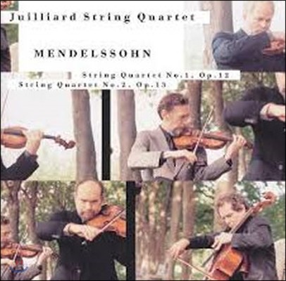 [중고] Juilliard String Quartet / Mendelssohn: String Quartets Nos. 1 &amp; 2, Opp. 12 &amp; 13 (수입/sk60579)