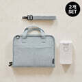 ★행사구성★[SET][리센스]북백(L) 애쉬블루 + 폴더블 독서등