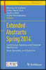 Extended Abstracts Spring 2014: Hamiltonian Systems and Celestial Mechanics; Virus Dynamics and Evolution